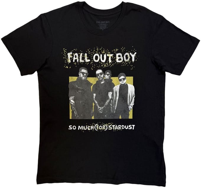 Fall Out Boy - So Much (For) Stardust Heren Tshirt - S - Zwart