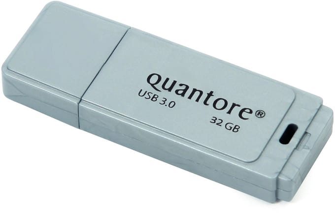 Usb-stick quantore fd 32gb 3.0 zwart
