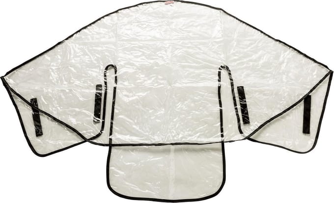 Innopet Universele Regenhoes Buggy's - Hondentrolley - Transparant One Size