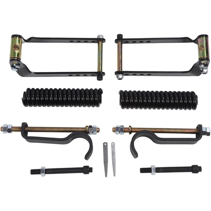 Heavy Duty Achterbladveerophanging 4611 HD Metaal Verbeterde Stabiliteit Bladveerophanging black