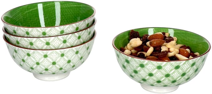 Set van 4 kommen 12cm Lime Rio - Ritzenhoff 744781