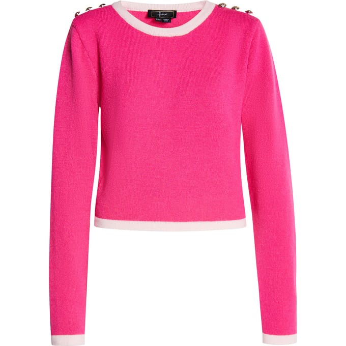 Faina Gebreide trui Dames roze
