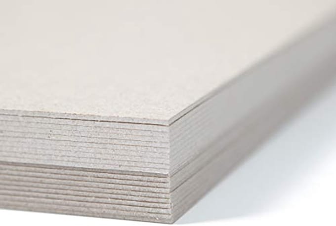 Grijs Kraftkarton A4 1500 Micron - 50 Vellen per Verpakking