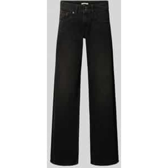 Superlow loose fit jeans met steekzakken