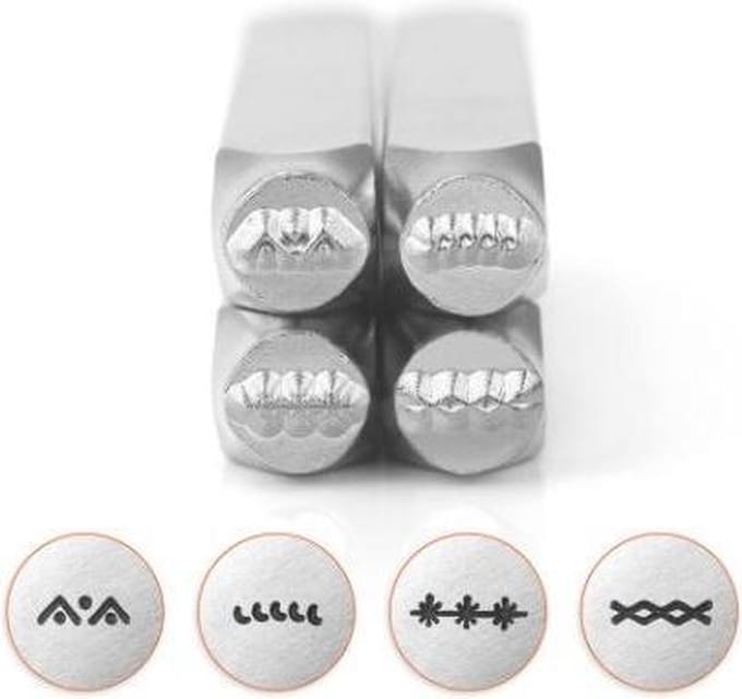 Slagstempelset Rand 3 | hoogte 6mm