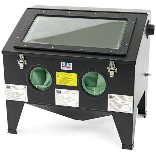 HBM SBC 190 Straalcabine, Voorlader Met Gasveren
