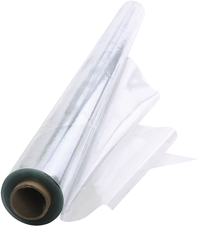 Wasdoek, B: 140 cm, dikte 0,14 mm, 185 gr, helder, 30 m/ 1 rol