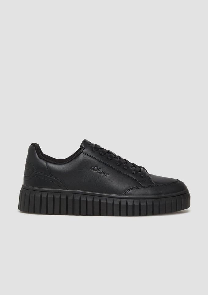 Platform Sneakers met Logo Plaat Dames s.Oliver
