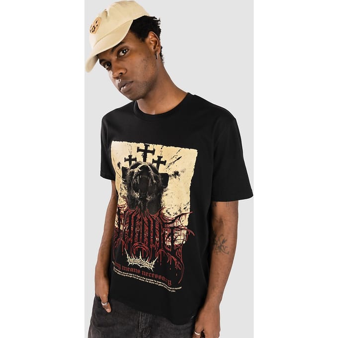 Any Means Necessary Abyss T-Shirt zwart
