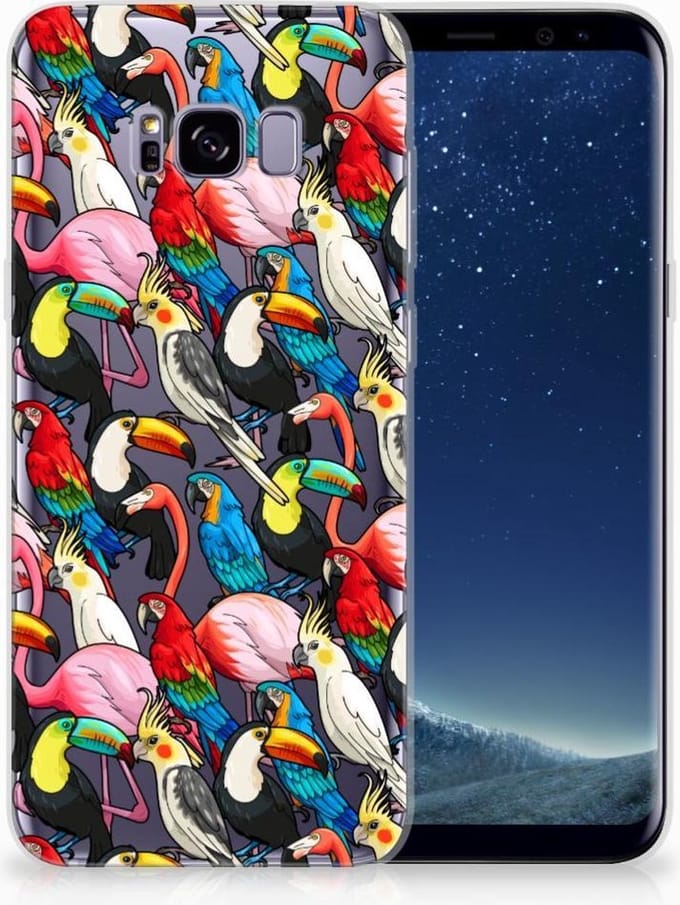 Samsung Galaxy S8 Plus TPU Hoesje Birds