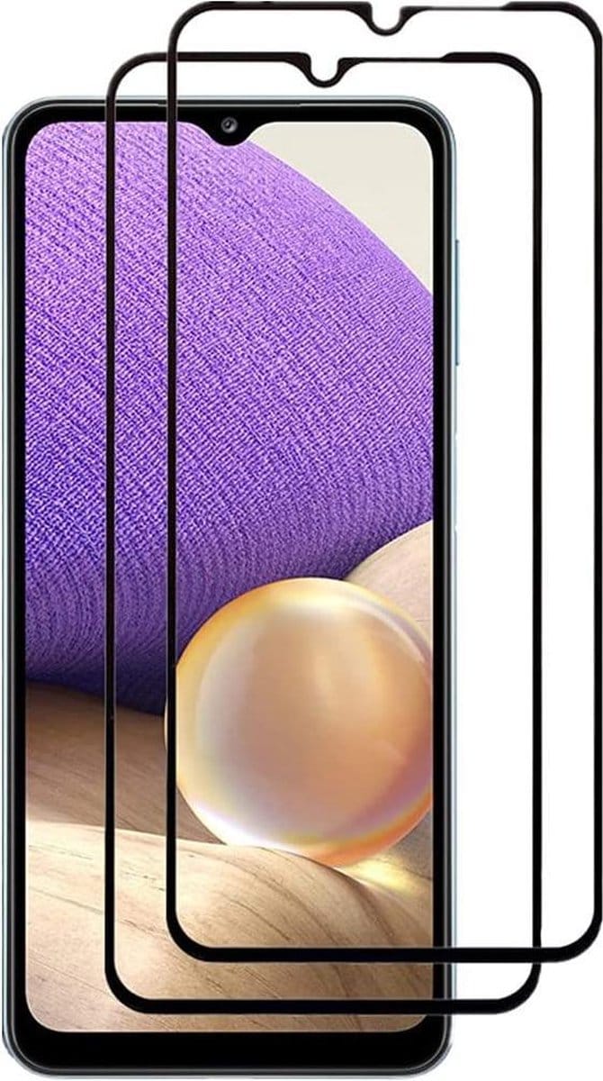 Volledige dekking Screenprotector Glas - Tempered Glass Screen Protector Geschikt voor: Samsung Galaxy A02s - 2X AR202