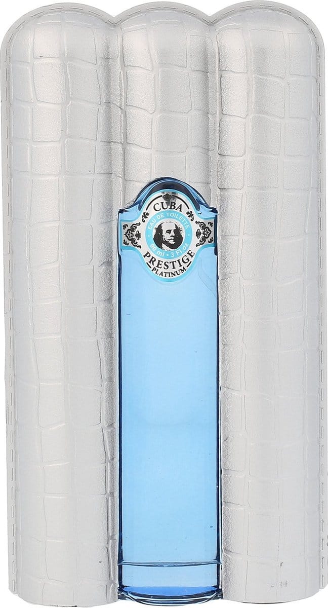 Cuba Prestige Platinum by Fragluxe 90 ml - Eau De Toilette Spray