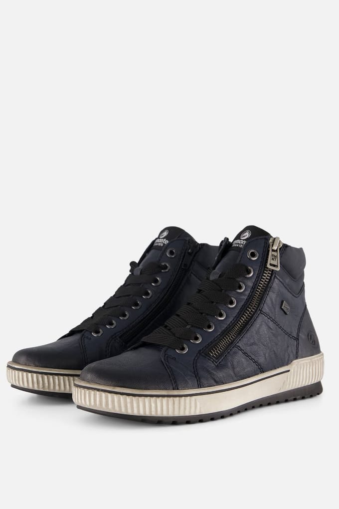 Remonte Dames Enkelboot - D0772-15 Blauw - Maat 41