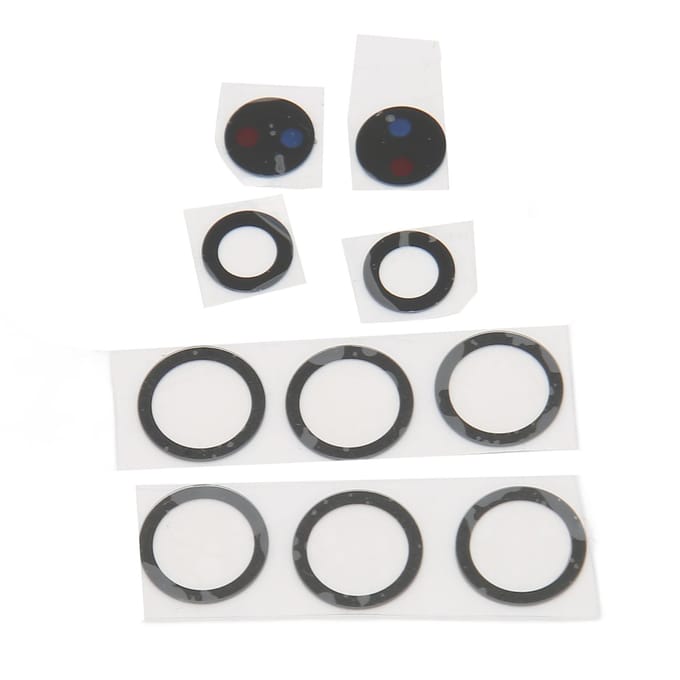 Achtercamera Glas Vervanging Achterkant Set Kit voor Samsung Galaxy S21 Ultra 5G met Vooraf geïnstalleerd white