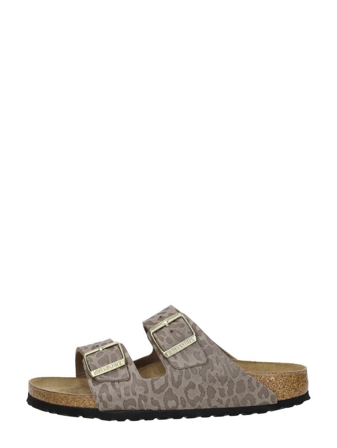 Birkenstock Birkenstock Arizona Narrow grey taupe Leopard