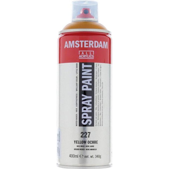 Spuitbusverf - Spraypaint - #227 - Gele oker - Amsterdam - 400ml