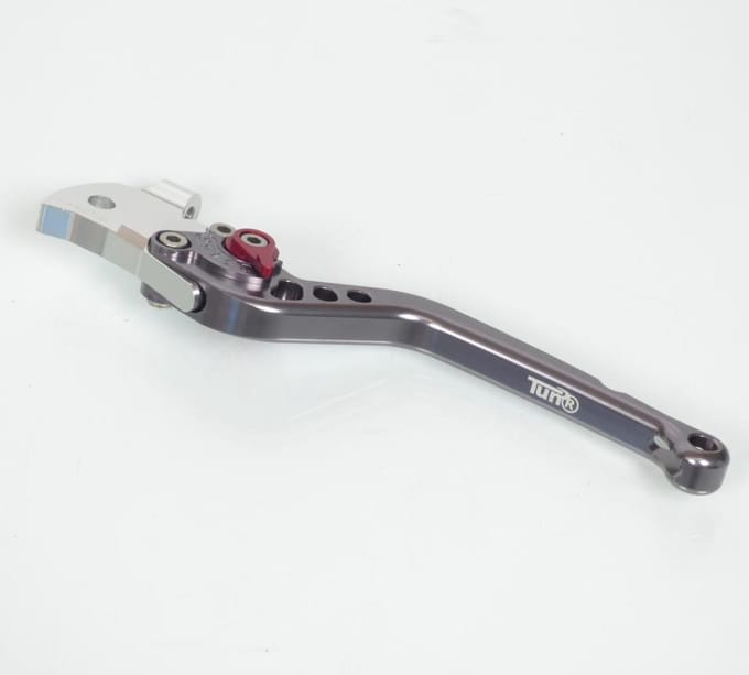 Levier de frein arrière gauche réglable pour scooter MBK 400 Skyliner 2009 gris