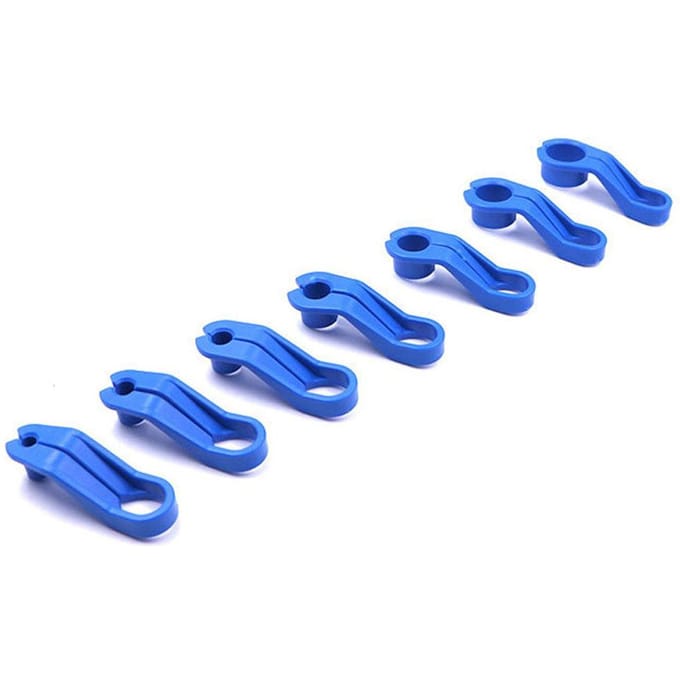 7PCS Car Auto AC Fuel Line Disconnect Tool Set blauw
