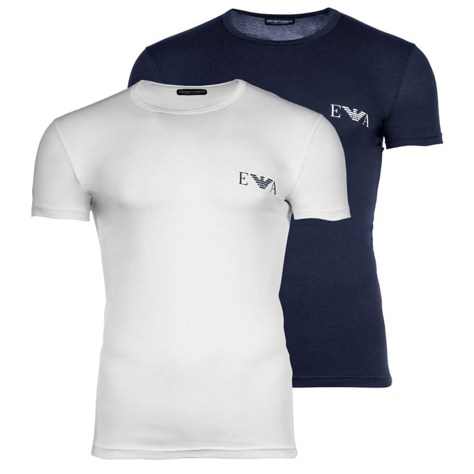 Emporio Armani T-shirt BOLD MONOGRAM Set van 2