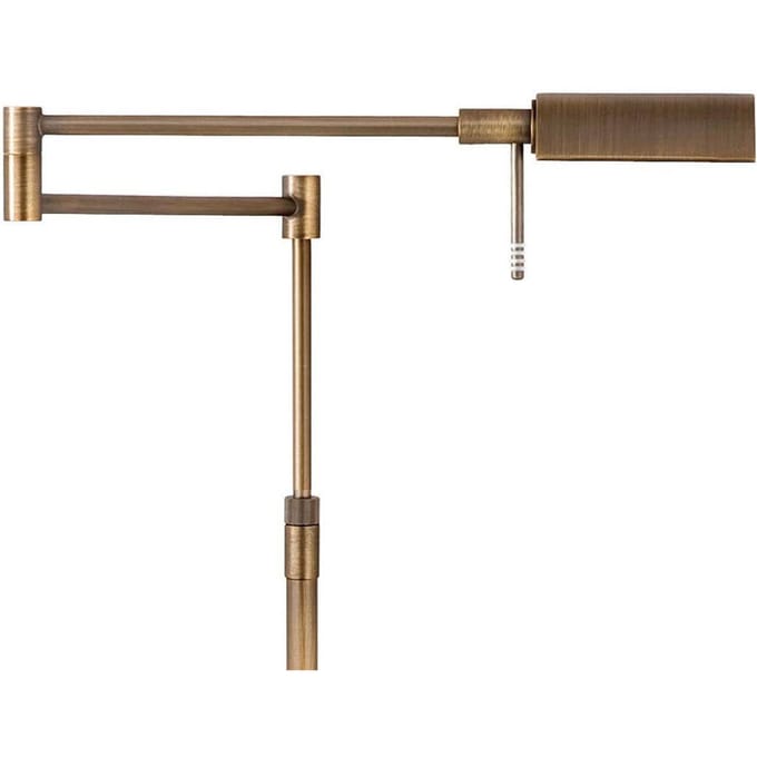HighLight LED vloerlamp New Bari, brons, hoogte 180 cm, metaal, dimmer