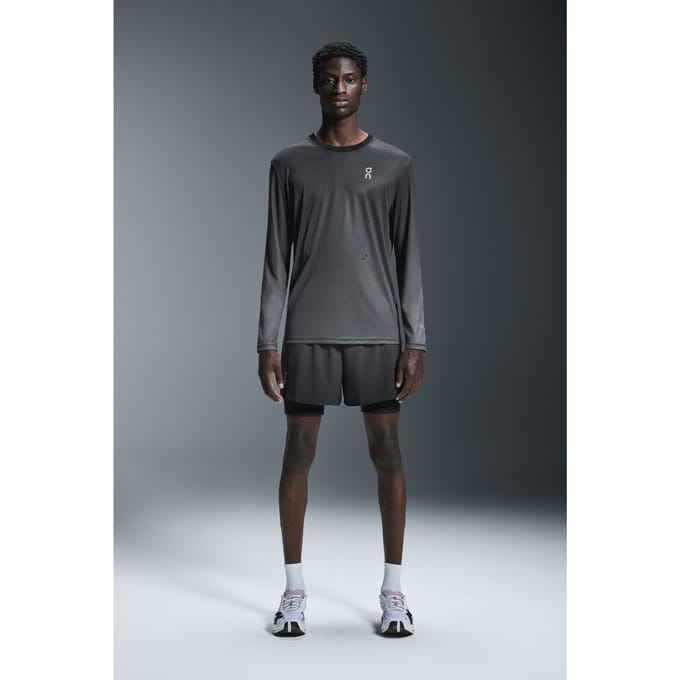 On Pace Shorts 1 M Ir Maat: XL | Korte Broeken Outlet | Heren | Grijs