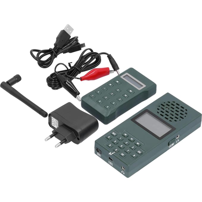 Appeau électronique de chasse pour oiseaux, haut-parleur avec télécommande