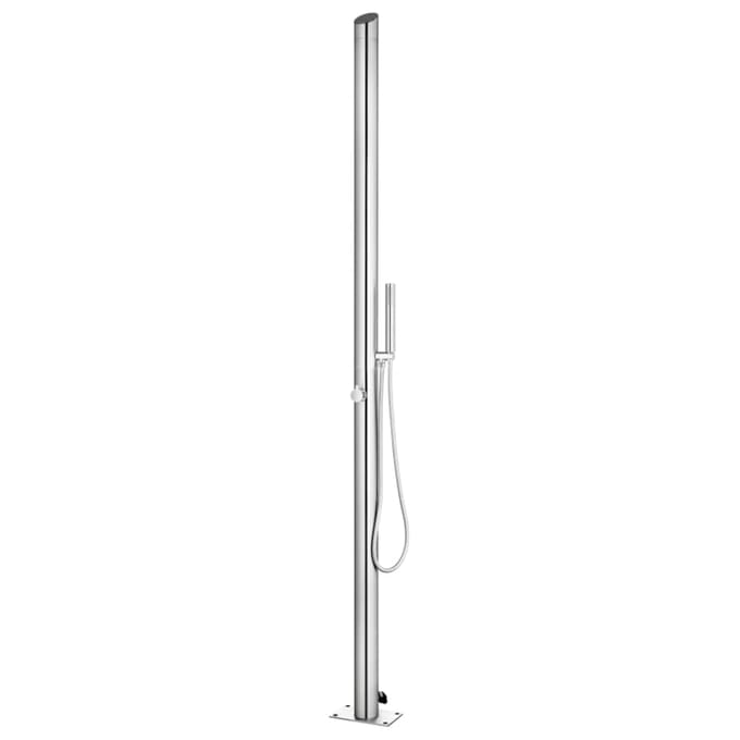 vidaXL - Buitendouche - 220 - cm - roestvrij - staal