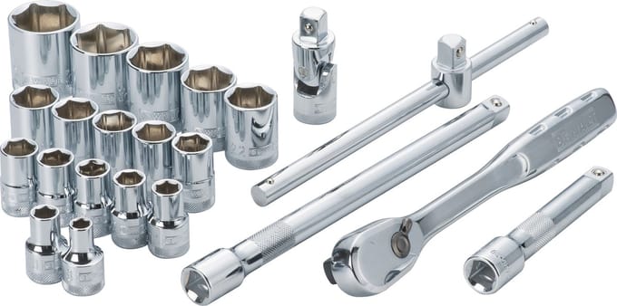 DeWalt DWMT19241-1 - Dopsleutelset - 1/2" - 22 stuks - DirectTorque™ Technologie