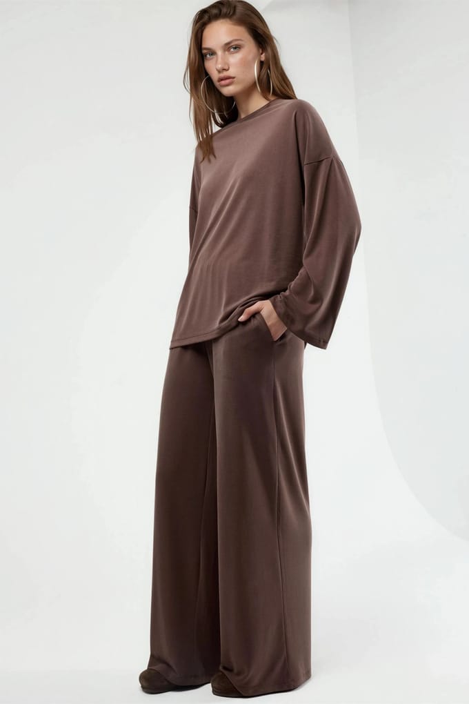 Trendy Rechthoekige Broek