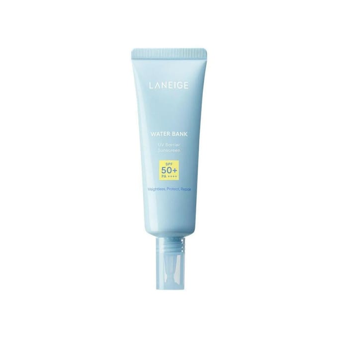 Water Bank UV Barrier Zonnebrandcrème SPF50+/PA++++ 50ml white
