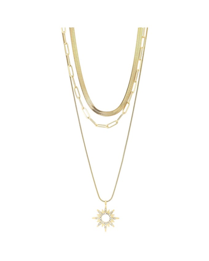 AKZENT Akzent damesketting met hanger Ionenplattierung