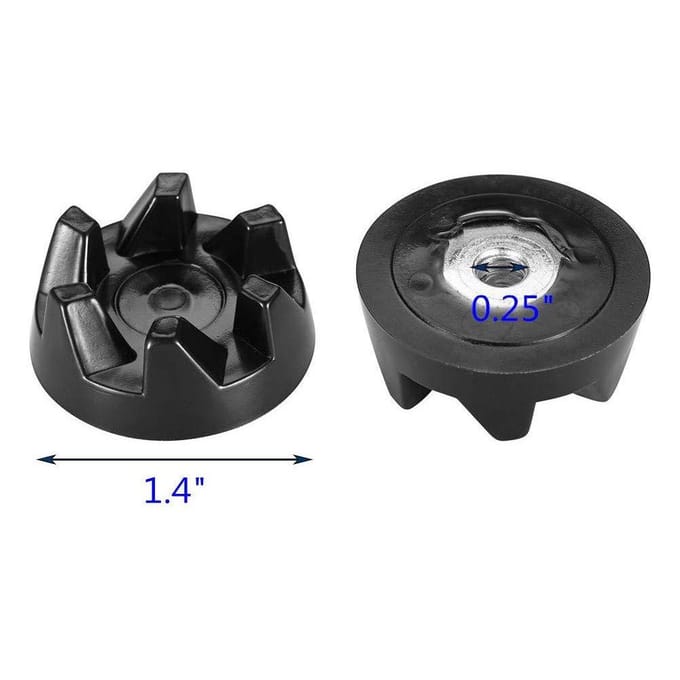 Blender Koppeling Koppeling Vervangingsonderdeel Accessoires met Steeksleutel Geschikt voor WP9704230VP Blender black