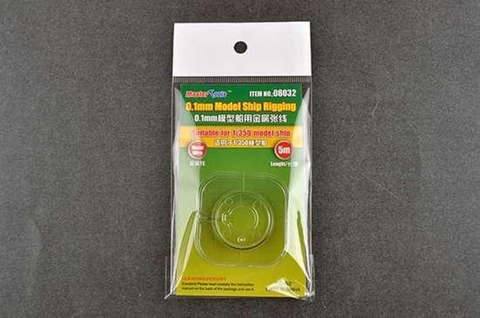 Master Tools Modelbouwdecoratie - 08032 0.1mm Model Ship Rigging Kabel(s)