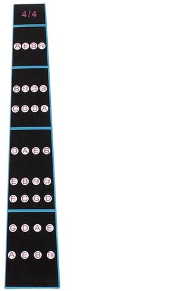 Vt Goods - Violine Finger Sticker - Violine oefenhulp - Geen