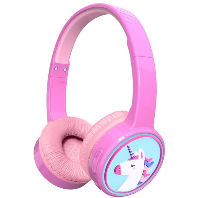 DENVER Draadloze kinderhoofdtelefoon - 85dB Max - Roze