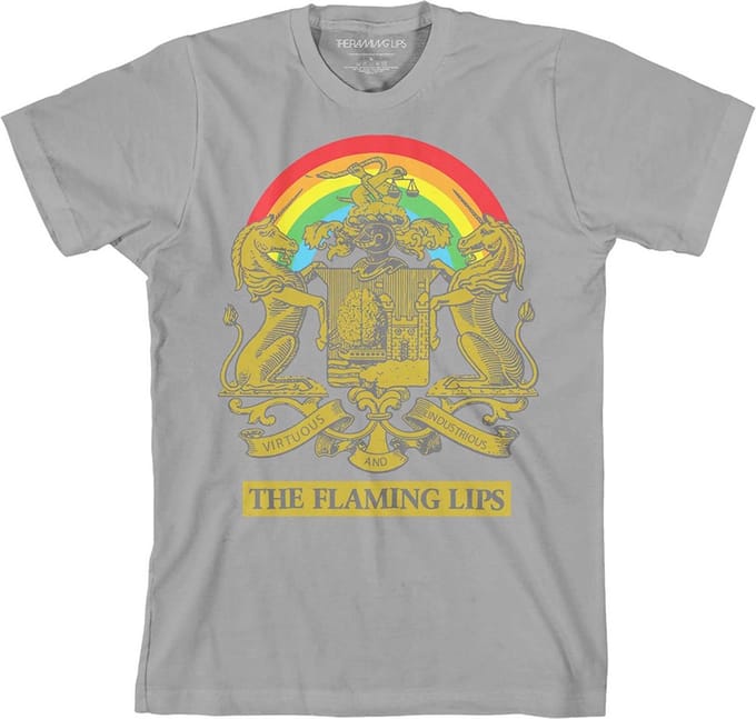 The Flaming Lips - Virtuous Industrious Heren T-shirt - XL - Grijs
