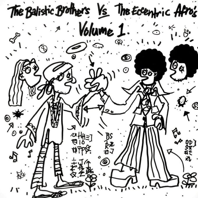 The Ballistic Brothers & The Eccent - The Ballistic Brothers Vs. The Ecce (LP)