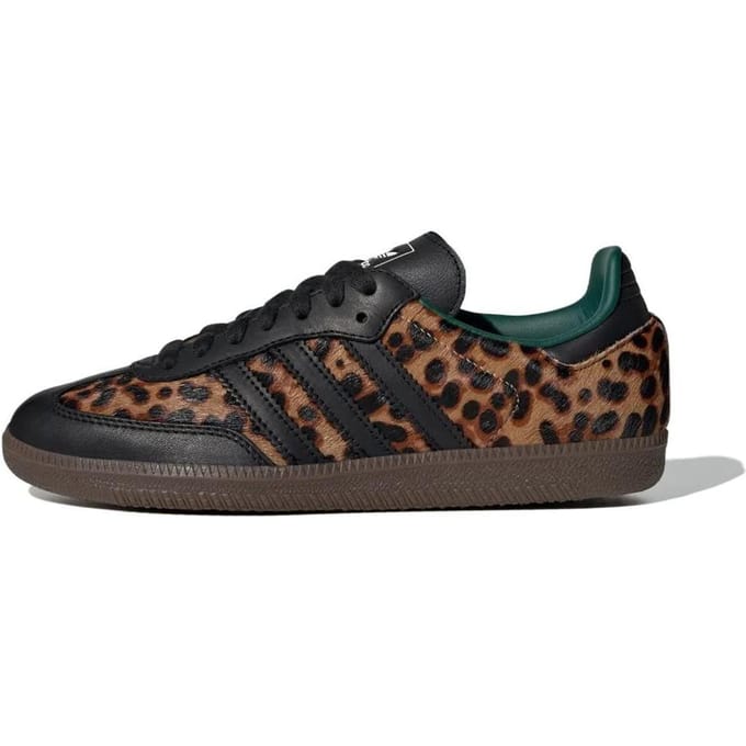 adidas Samba OG Cheetah Pack - Collegiate Green Dames Sneakers Bruin Core-Black Crème-Wit JI2735 36⅔ black