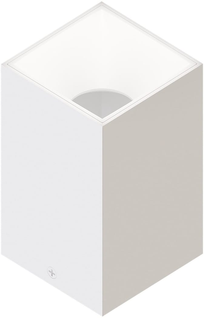 Ledvion – LED Opbouwspot Vierkant 80x80mm – Wit – Dimbaar – GU10 – IP20