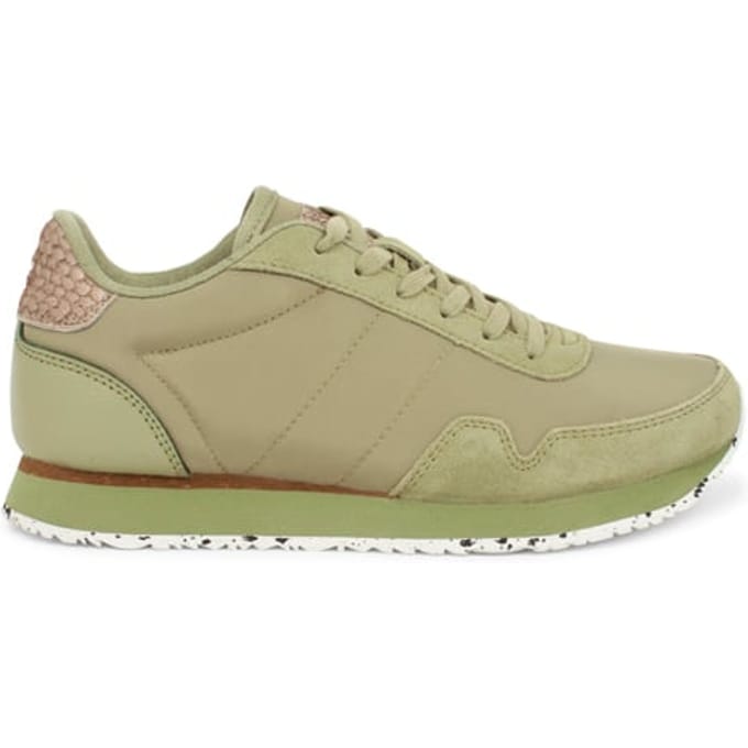 Woden Nora Iii Leather Dusty Olive Größe: 36 | Trainers Outlet | Damen | Grün
