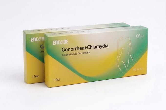 Encode Chlamydia & Gonorroe Zelftest – Combinatietest voor Man en Vrouw – 2 stuks