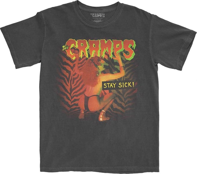The Cramps - Stay Sick Heren Tshirt - S - Zwart