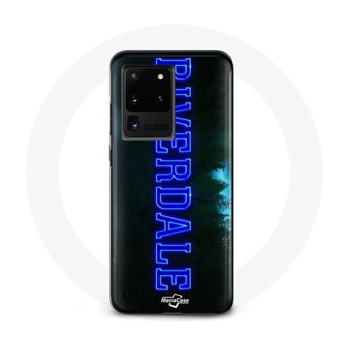 Coque - Riverdale - Samsung Galaxy S20 Ultra - Souple - Logo bleu - Protection bleu