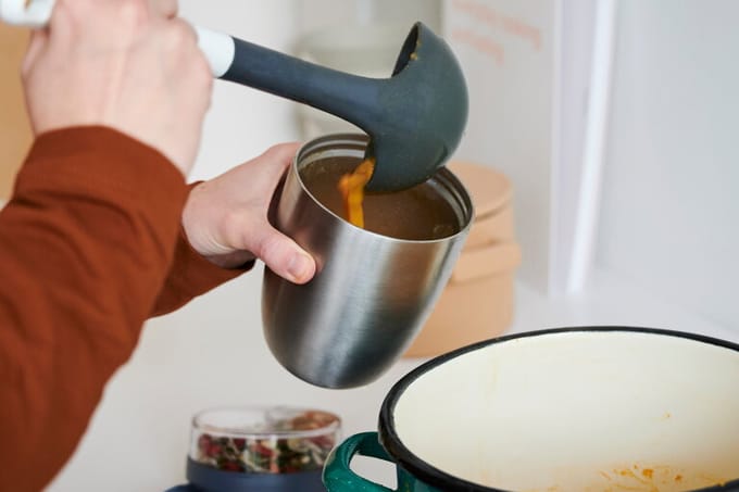 Mepal Isoleer lunchpot Ellipse - Nordic sage - Yoghurt & Mueslibeker to go - Soepbeker