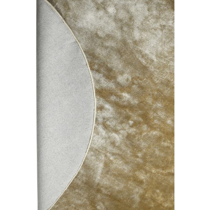 PTMD - Vloerkleed Flavia - Bruin - 160x160x1cm