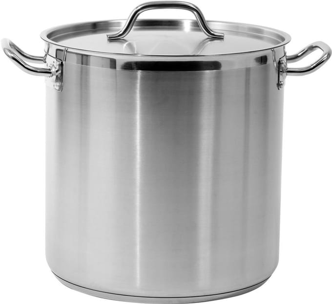 Yato Professionele RVS Pan met Deksel - 32x32cm, 25,7L