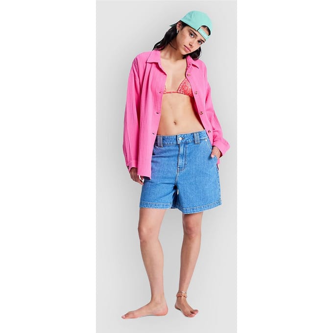 Roxy Island Hopper High Surf Wash Korte Broek blauw