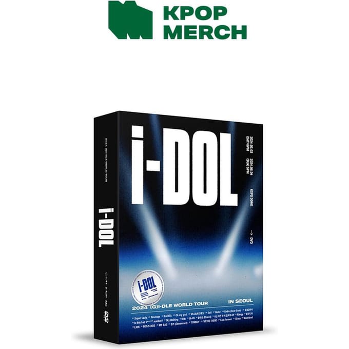 I-DLE - Tournée mondiale 2024 [iDOL] à SÉOUL DVD DVD black