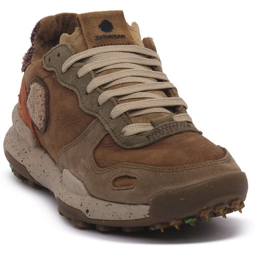 Sneakers Satorisan CHACRONA PREMIUM MID BROWN