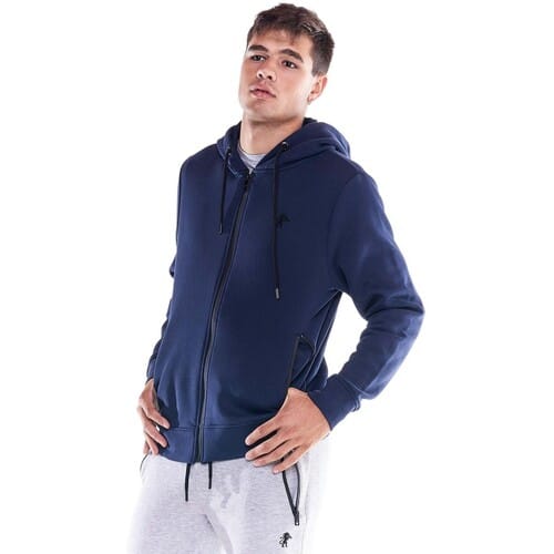 Capuchon sweaters Leone 1947 Man Hoody Full Zip Soft Basic